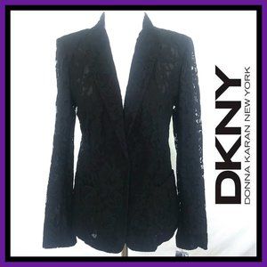 NWT DKNY Floral Lace Blazer